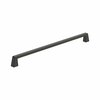 Amerock Blackrock 12-5/8 inch 320mm Center-to-Center Black Bronze Cabinet Pull BP55284BBR